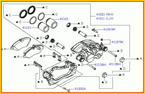 Nissan cabstar brake caliper #9